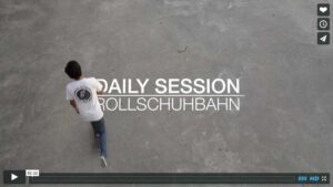 Rollschuhbahn Skateboard Session in Hamburg